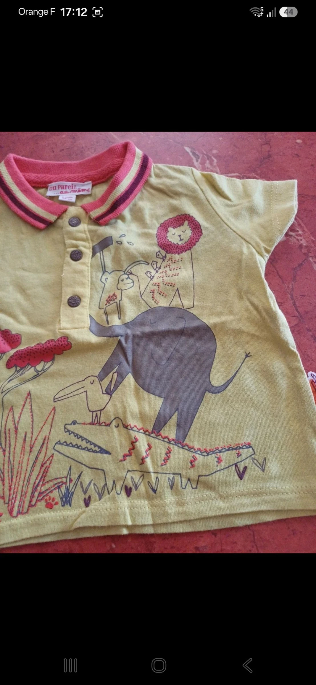 T.shirt bebê tamanho 3 meses – photo 2